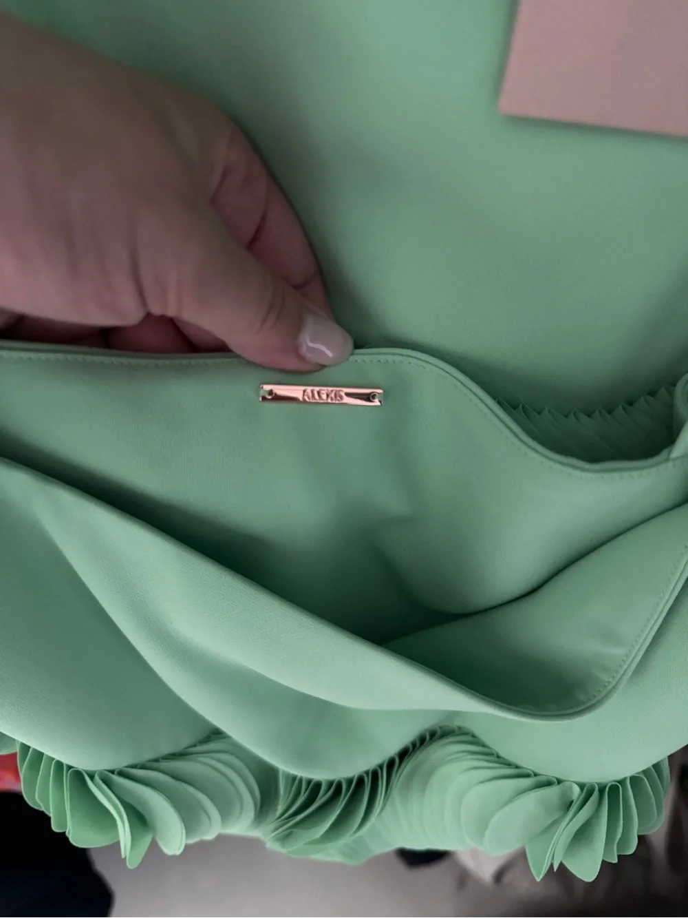 Alexis Pistachio Ruffle Set - Picture 5 of 6